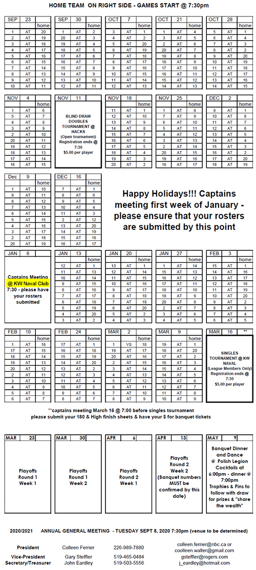 k-w-intercity-dart-league-schedule-teams-standings-tournaments